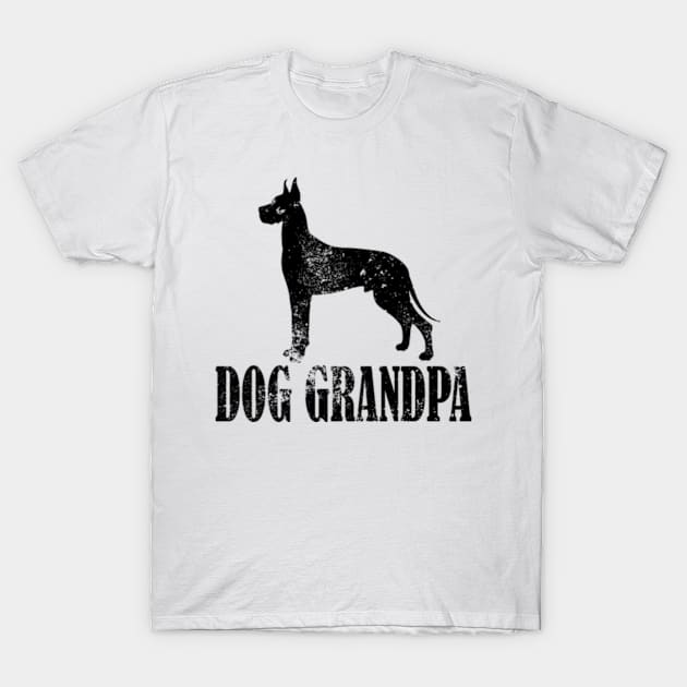 Great Danes Dog Grandpa T-Shirt by AstridLdenOs